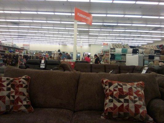 This is Big Lots furniture department! Come in and look and the great sales.