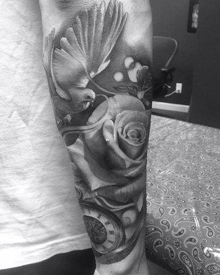 Large scale sleeve in progress