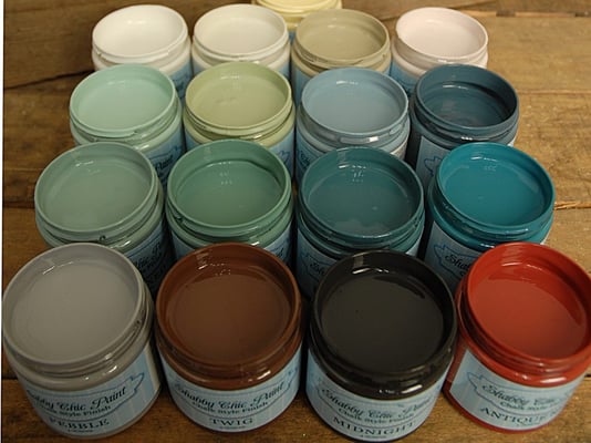 4 oz. Shabby Chic Chalk Style Finish Paint