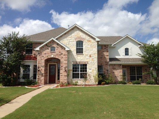 Roof job in Sunnyvale, Texas