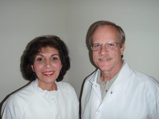 Dr. Richard Falk and Dr. Elaine Geris