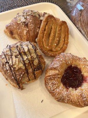 Various pastries