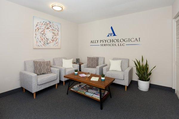 Ally Psychological Therapy Office in Bucks County