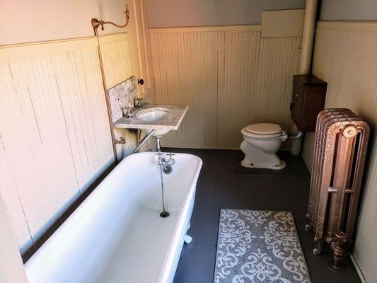 Bathroom at Susan B. Anthony House