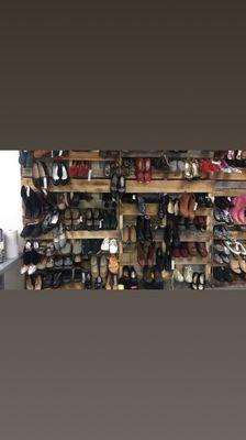 New shoe wall!