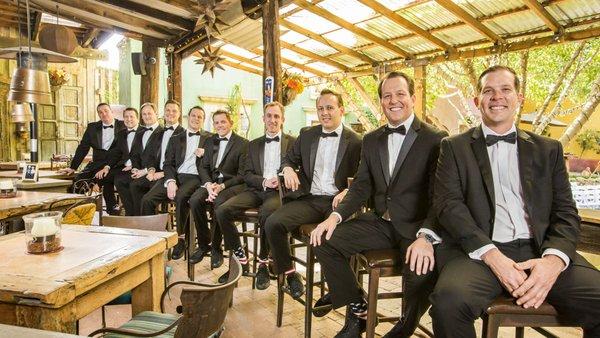 Tuxes for Black Tie wedding