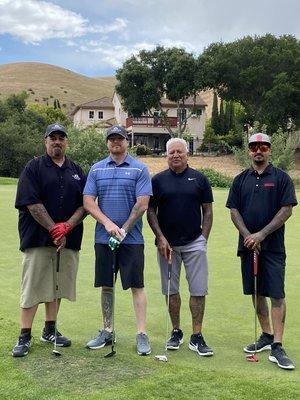 Team Farmers hiddenbrooke golf tournament