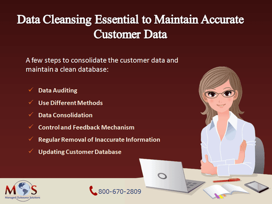 Data Cleansing Essential to Maintain Accurate Customer Data Visit: https://bit.ly/30tPWmP