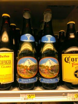 Wtf?! Super A carries a farmhouse ale from Oregon?  #Excited