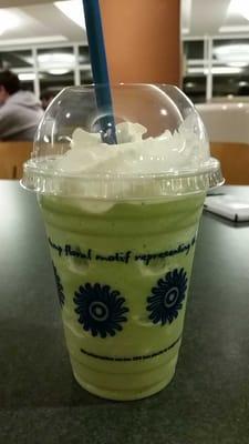 blended mint green tea. my love