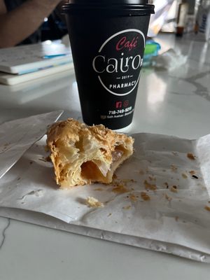 Apple Turnover  Cappuccino