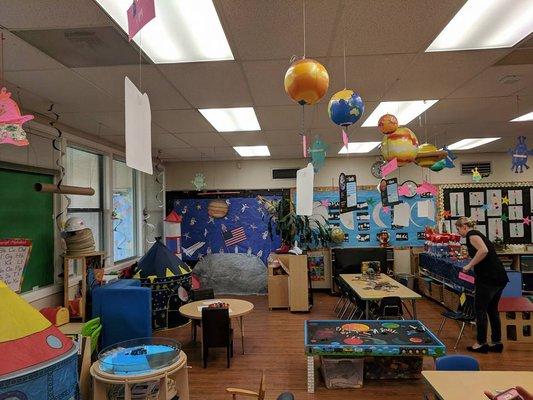 Sunol Glen Preschool Open House, Space!