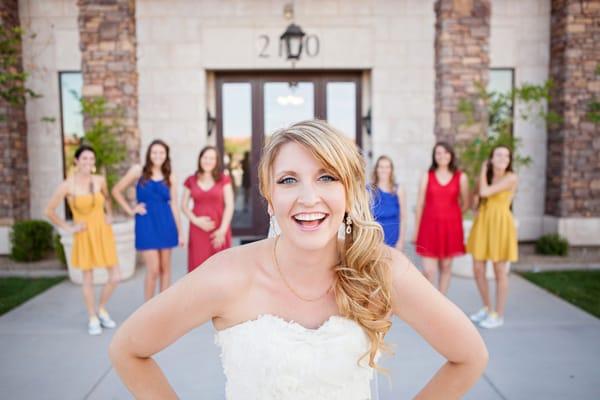 Chandler, AZ Wedding. Bride (Hair and Makeup)