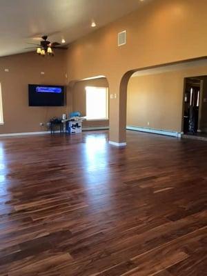 Beautiful hardwood floors