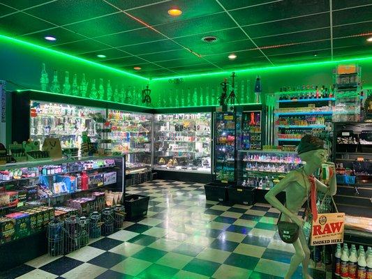 Inside Area51 Smokeshop