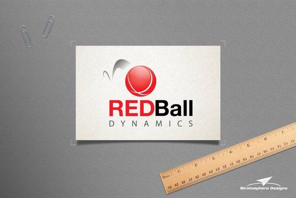 Logo Design Red Ball Dynamics