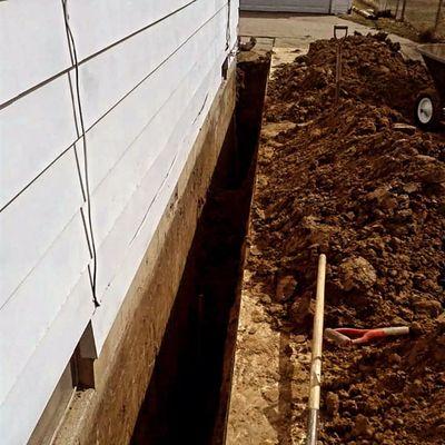 Waterproofing basement