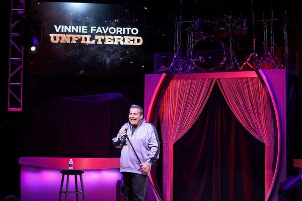 Vinnie Favorito Unfiltered at the Westgate Las Vegas Resort & Casino.