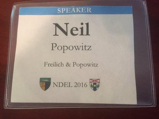 Speaker at the Yale Law School New Directions in Environmental Law Conference.