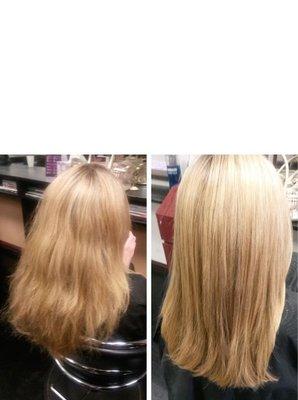 Olaplex Service done by Stephanie!