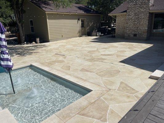 Flagstone Overlay