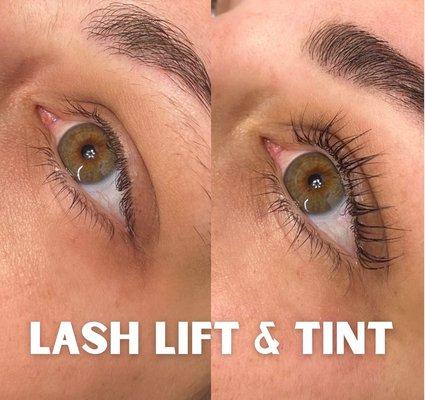 Lash lift & tint