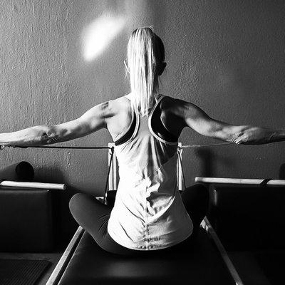 Pilates helps to build an amazing back