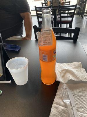 Real Mexican Fanta orange