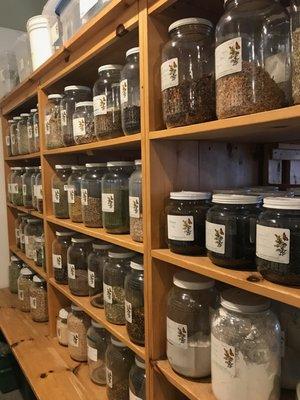 We carry over 200 bulk herbs!