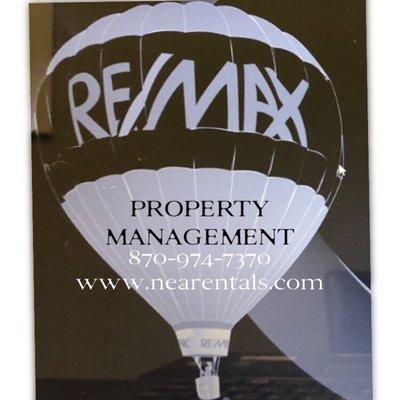 Remax Property Management window cling idea