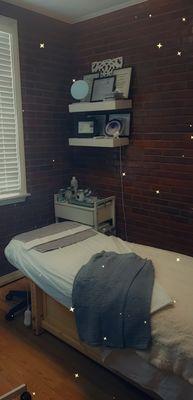 My treatment room at Joiful Hair Salon.