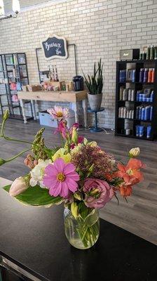 Beverage Bar Product display at Anchor Parlor