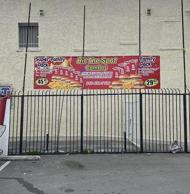 Banner we did for a burger spot in Compton