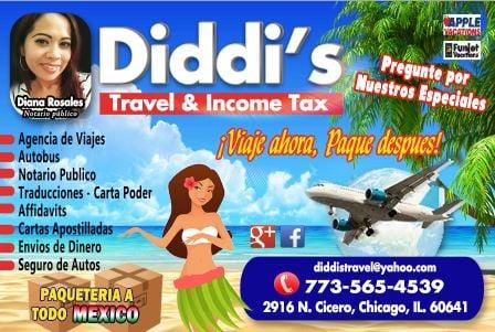 Diddis Travel and Income Tax