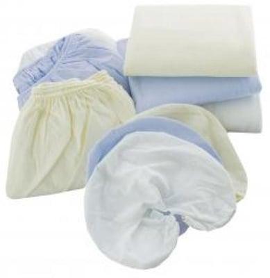 We have in stock several colors of sheet sets, both flannel and cotton poly blends, as well as fleece pads and warmers.