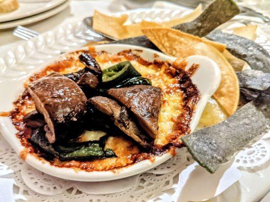 Queso fundido, so delicious