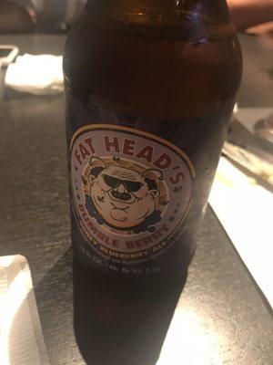 Fat Heads Bumble Berry beer! AMAZING!