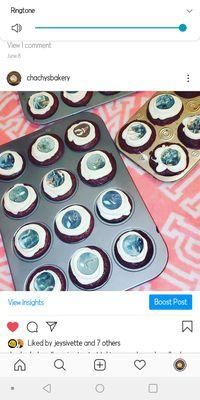 venom cupcakes