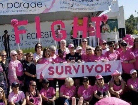 Love the pink ribbon place, come join us October 15 for our pink on Parade for our beautiful survivors, and their families