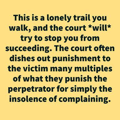 After complaining about the sexual abuse of my kids, I got this a reply on robing room. www.therobingroom.com/california/Judge.aspx?id=15387