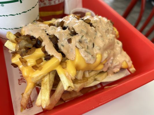 Animal style fries.