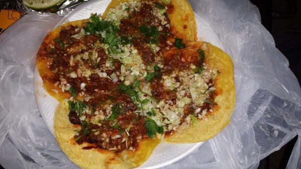 4 tacos Al Pastor for $1.50 each