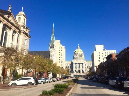 View of the State Capitol Building