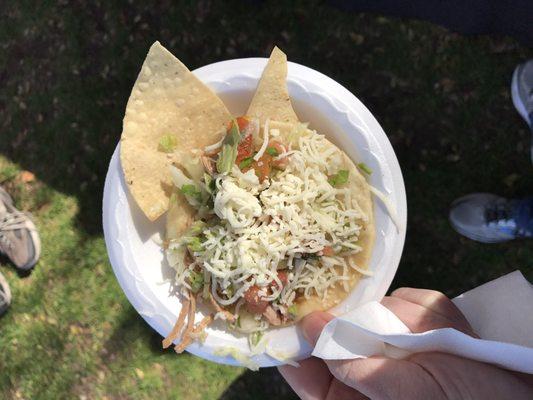 Pork taco from Boca Taco Truck