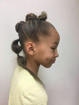 Trendy Mohawk for girls