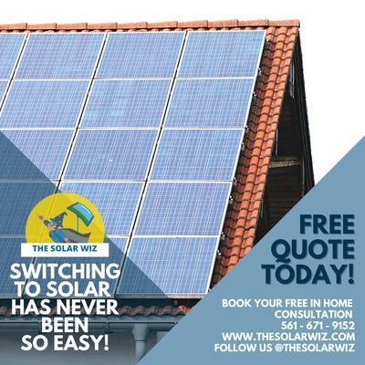 Free In-Home Solar Panel Installation Consultations  Palm Beach County, Florida