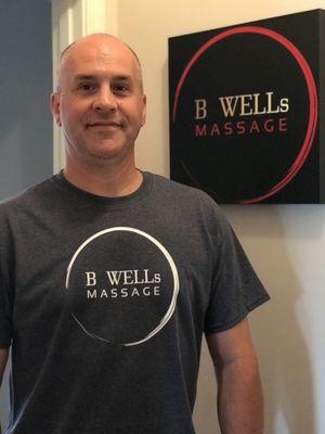 Bill Wells,  Owner of B WELLs Massage and Licensed Massage Therapist