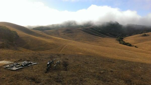 Morning on the firing line for a Precision Rifle course where students engaged targets out to around 1150 yards.