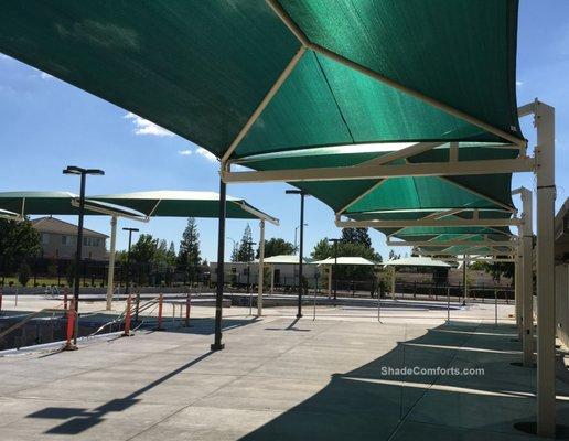 Pool Deck Shade Structures in Sacramento, CA