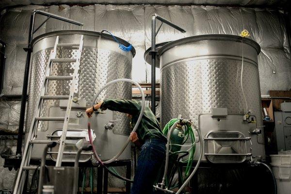 Every last drop from the bottling tank into the bottle